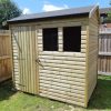 Hipexshed 100x100 - Lean-To-Pent Shed