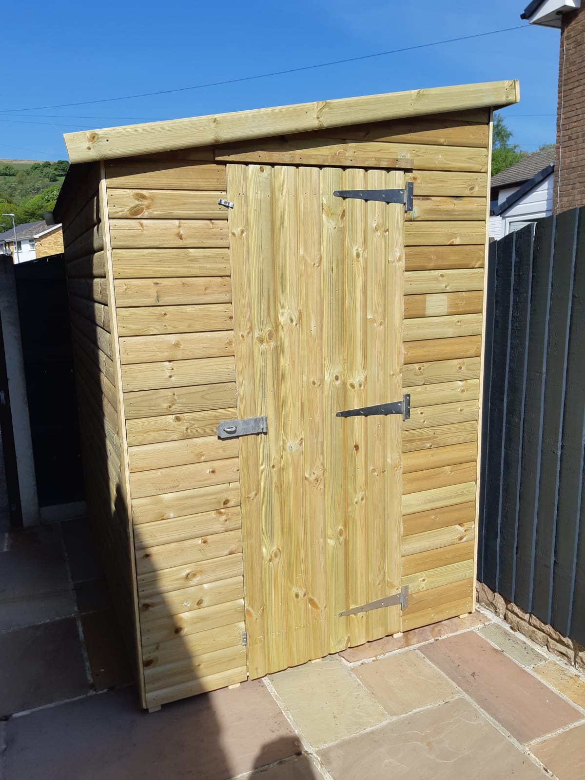 cedarshed lean to storage bayside shed kit storage