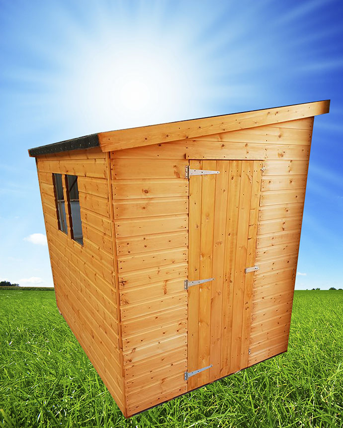 Lean-To-Pent Shed - North West Sheds