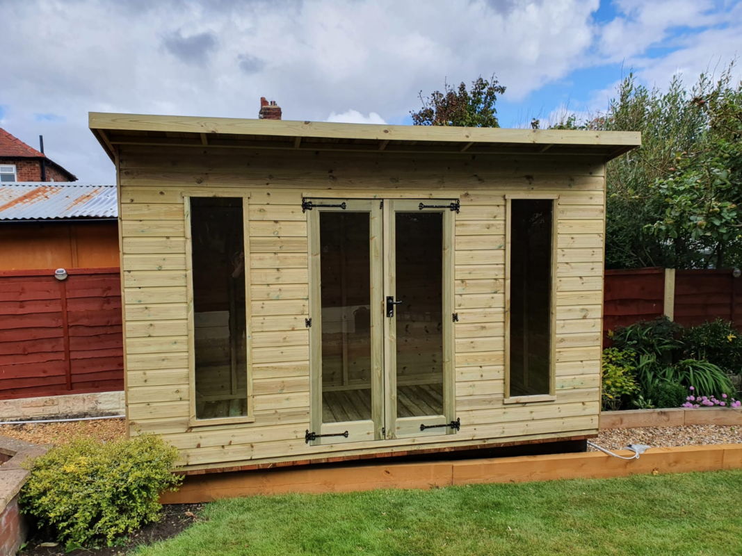 Classic Pent Summerhouse - North West Sheds